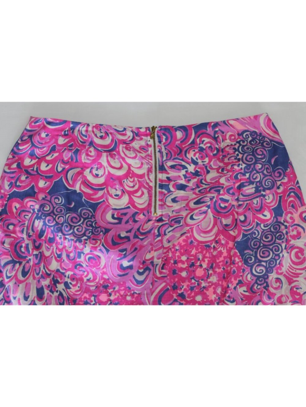 LILLY PULITZER SKIRT LADIES PINK PURPLE BLUE OUTDOOR FLORAL SIZE 6 - Picture 4 of 8